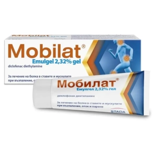 Мобилат Емулгел  2.32% гел 50 г Stada
