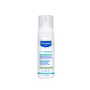 Mustela Stelatopia шампоан-пяна за атопична кожа 150мл