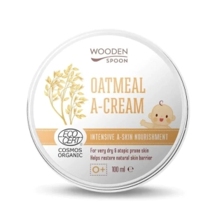 Wooden spoon Био успокояващ крем с овес за атопична кожа 100мл