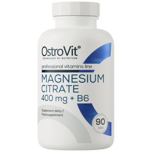 OstroVit Магнезиев цитрат 400 мг. + Б6 - 90 табл.