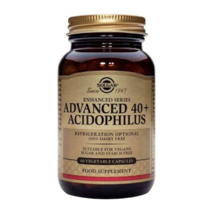 Solgar Advance 40+ Ацидофилус за стомашно-чревния тракт 60 капсули
