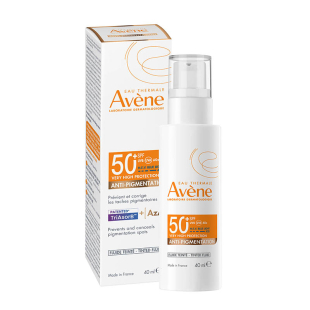 Avene Sun Слънцезащитен тониран флуид против пигментации SPF50+ 40мл
