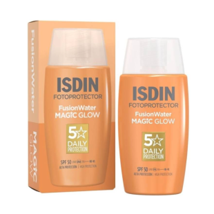 Isdin Fusion  Water Magic Glow Слънцезащитен флуид SPF50 50мл