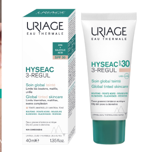 Uriage hyseac 3-regul spf 30 цялостна тонирана грижа срещу несъвършенства  40мл