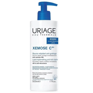 Uriage Xemose C8+ успокояващ олио-балсам за суха и много суха кожа 500мл