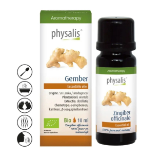 Physalis Етерично Био масло Джинджифил 10мл