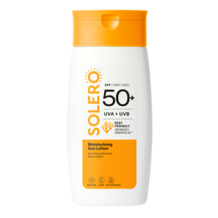 Solero Слънцезащитен хидратиращ лосион  SPF50+ 200мл