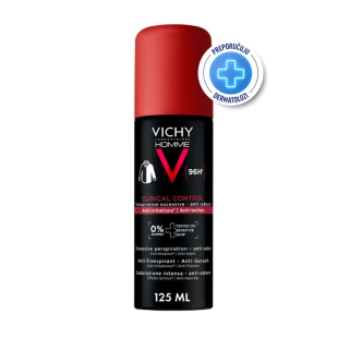 Vichy Deo Homme Clinical Control Спрей дезодорант против изпотяване 96ч 125мл