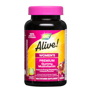 Alive Мултивитамини за жени желирани таблетки х75 Nature's Way