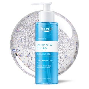 Eucerin dermatoclean измиващ гел 200мл