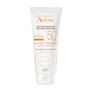 Avene Sun Минерално мляко за лице и тяло SPF50+ 100мл