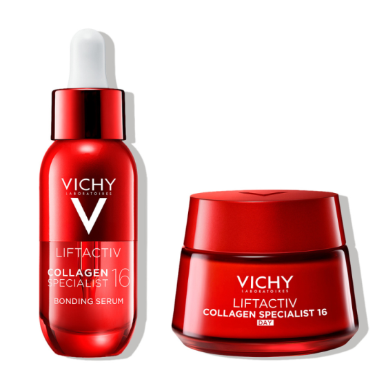 Vichy Liftactiv Collagen Specialist 16 Bonding Серум за лице 30мл + дневен крем 50мл.