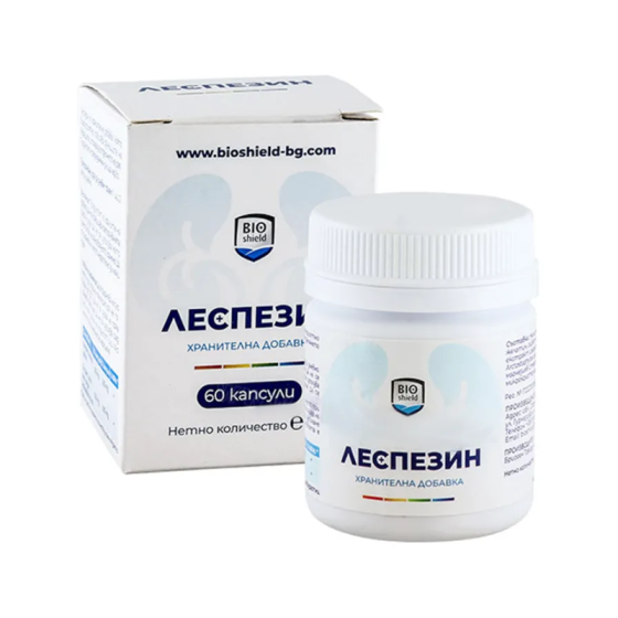 Леспезин за бъбреци и уринарен тракт 60 капсули Bioshield