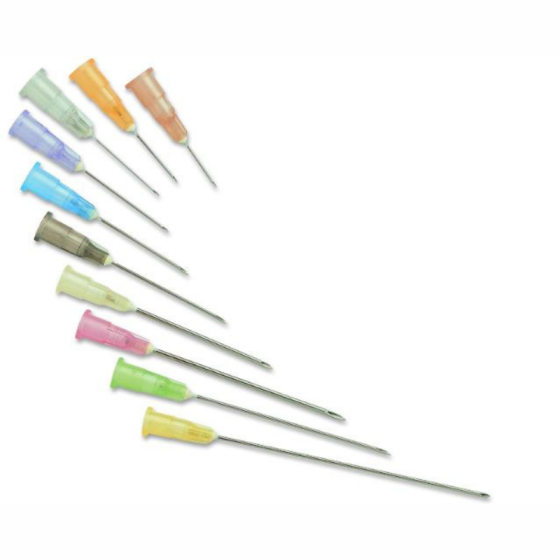 Еднократни игли  0.6 (23G 1 1/4" сини) х 100 кутия