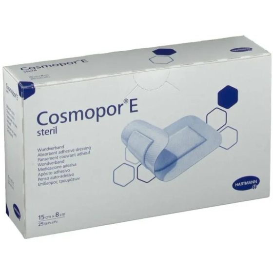 Cosmopor E Самофиксираща се постоперативна превръзка размер 15/8СМ Х 25 900874 Hartmann