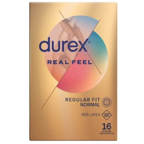 Презервативи durex real feel x16