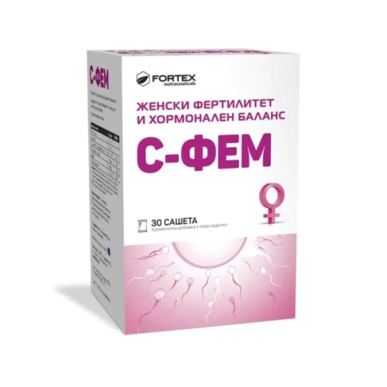 С-Фем саше за женски фертилитет х30 Fortex