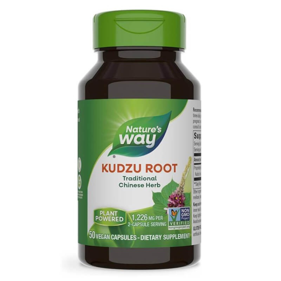 Кудзу капсули при никотинова и алкохолна зависимост 613мг х50 Nature's Way
