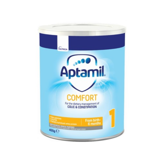 Aptamil Comfort 1 Мляко за кърмачета с леки храносмилателни смущения 0-6 месеца 400г