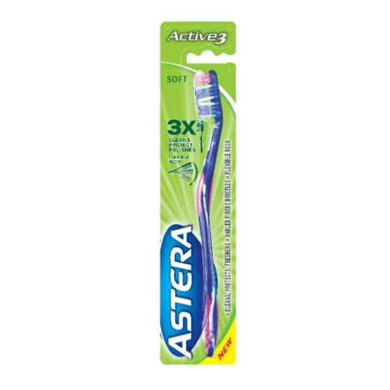 Четка за зъби Astera Active 3 Soft
