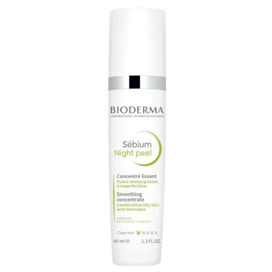 Bioderma sebium нощен пилинг 40мл
