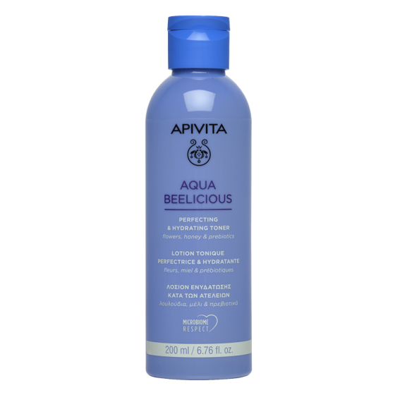 Apivita aqua beelicious хидратиращ тоник против несъвършенства 200мл Годен до: 30.9.2026 г.