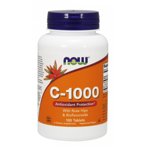 Vitamin C-1000 SR with rose hips таблетки х100