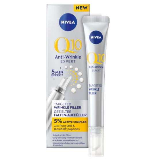 Nivea Q10 серум за запълване на дълбоки бръчки 15мл