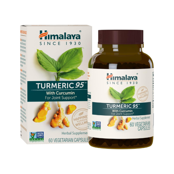 Turmeric 95 куркума за подсилване на организма х60 капсули Himalaya