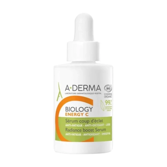 A-Derma Biology Energy C озаряващ бустер серум 30мл