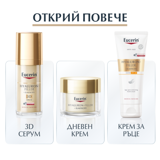 Eucerin Hyaluron-Filler+ Elasticity Крем за тяло 200 мл