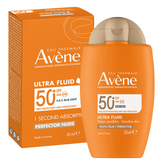 Avene Sun Тониран Ултра флуид SPF50+ 50ml