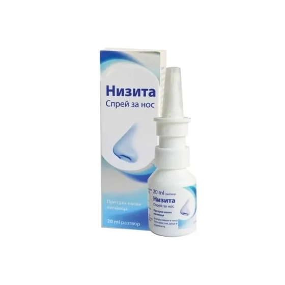 Низита назален спрей за отпушване на носа 20мл