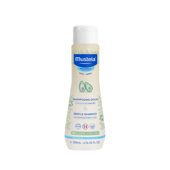 Mustela нежен шампоан за бебета и деца 200мл