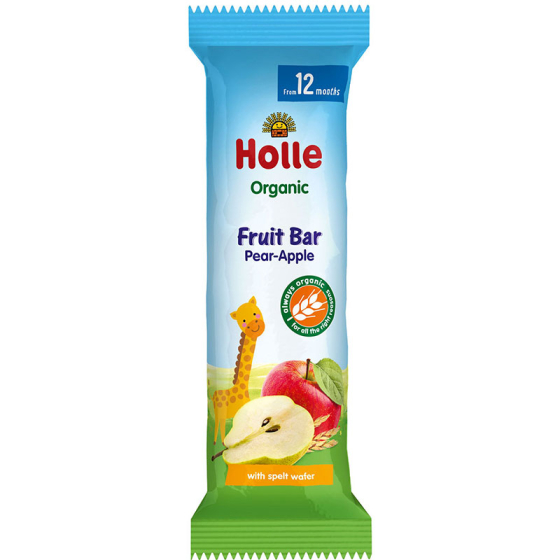 Holle Био барче с ябълка и круша 12+ месеца 25г