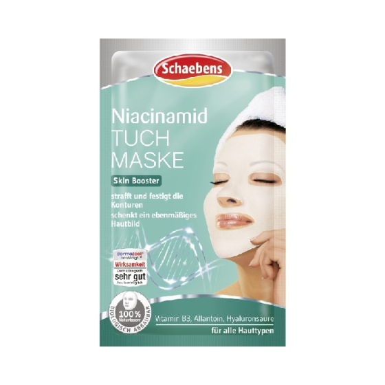 Schaebens шийт маска за лице Niacinamide