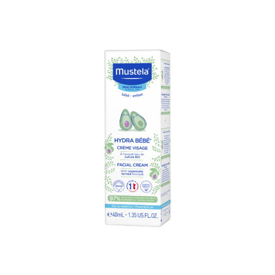 Mustela Hydra Bebe хидратиращ крем за лице 40мл