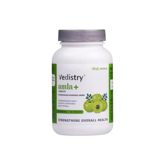 Vedistry Amla+ Амалаки и дълъг пипер за имунитет и общо здраве 60 таблетки