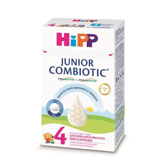 Hipp 4 Junior combiotic мляко за малки деца 2+м 500г /2099/