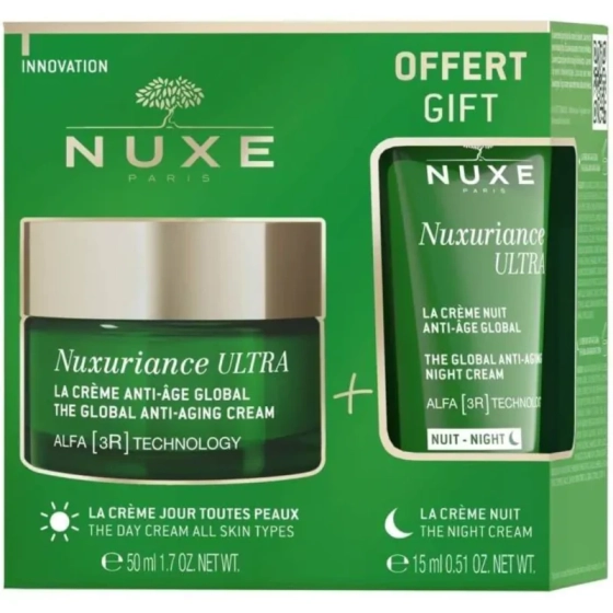 Комплект Nuxe Nuxuriance Ultra Противостареещ лек крем 50мл + Противостареещ нощен крем 15мл