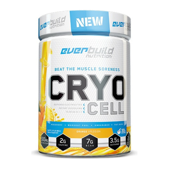 Everbuild Cryo cell BCAA 8:1:1 30 порции Cherry lime
