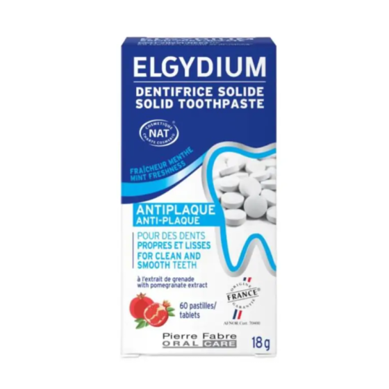 Elgydium Solid Паста за зъби на таблетки 60 броя