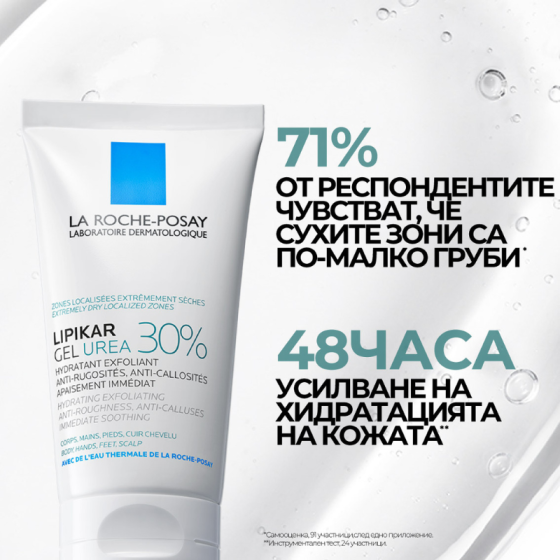 La Roche-Posay Lipikar Гел за тяло с урея 30% 50 мл 909792