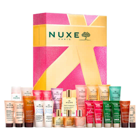 Nuxe Адвент календар с 24 продукта