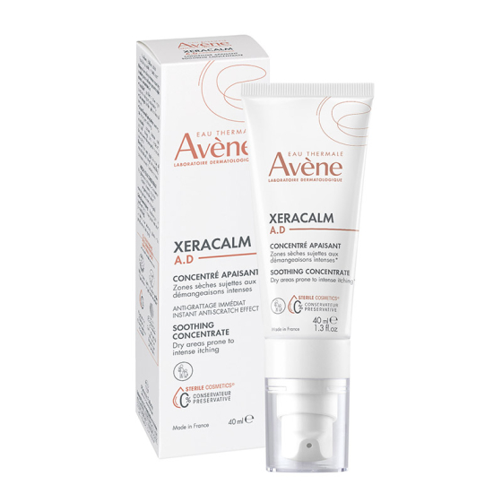 Avene Xeracalm A.D. Успокояващ концентрат за лице и тяло 40ml