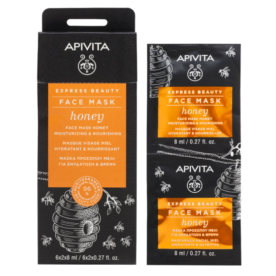 Apivita Express Beauty Маска с мед 6х2 броя