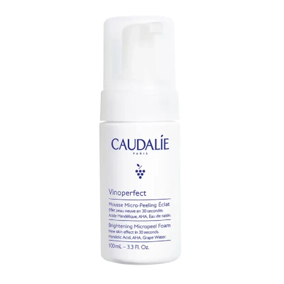 Caudalie Vinoperfect Озаряваща микропилинг пяна за лице 100мл
