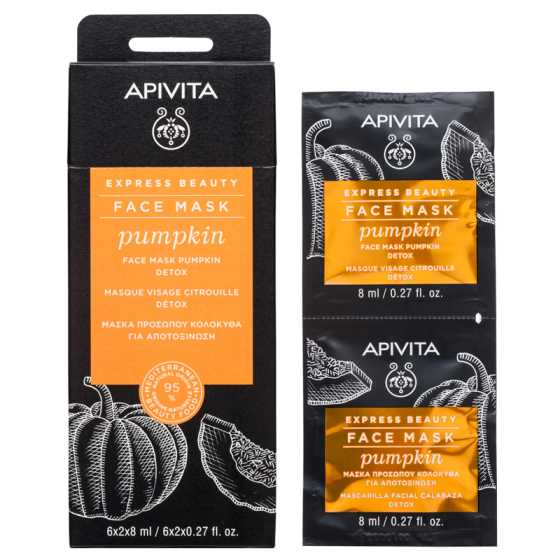 Apivita Express Beauty Маска с тиква 6х2 броя