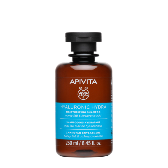 Apivita Hyaluronic Hydra Шампоан за хидратация с хиалуронова киселина и мед 250мл