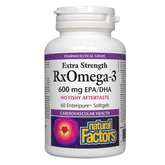 Омега-3 капсули концентрат за сърце 1170мг х60 Natural Factors
